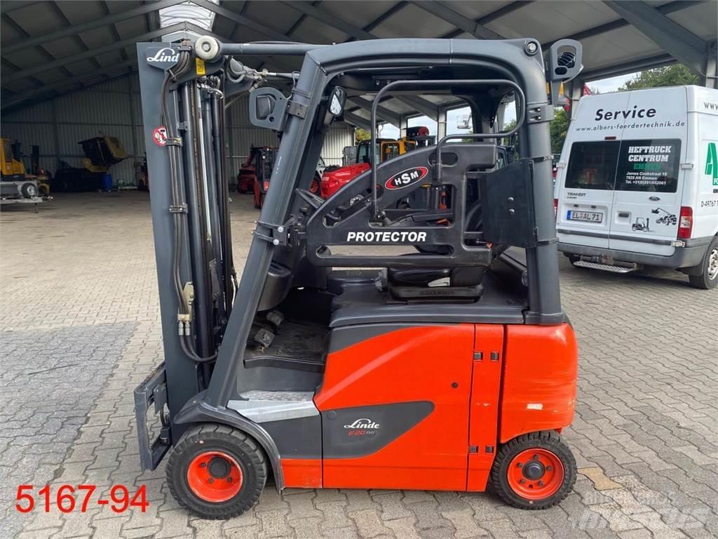 Linde E 20 PH 02 El gaffeltrucks