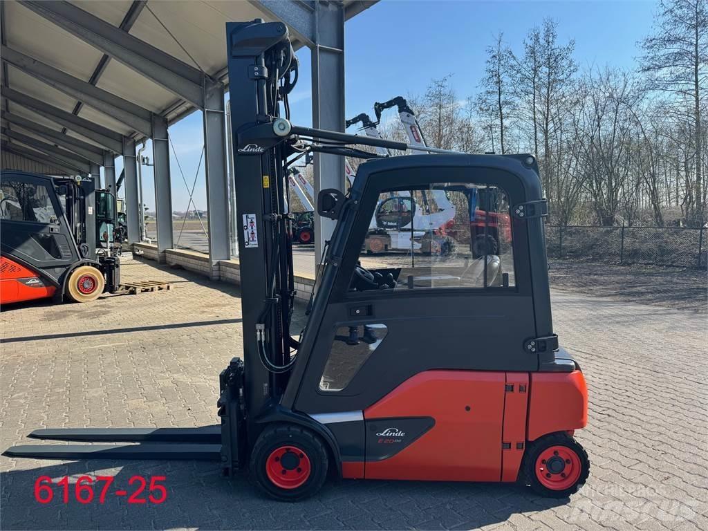 Linde E 20 PH 386 El gaffeltrucks
