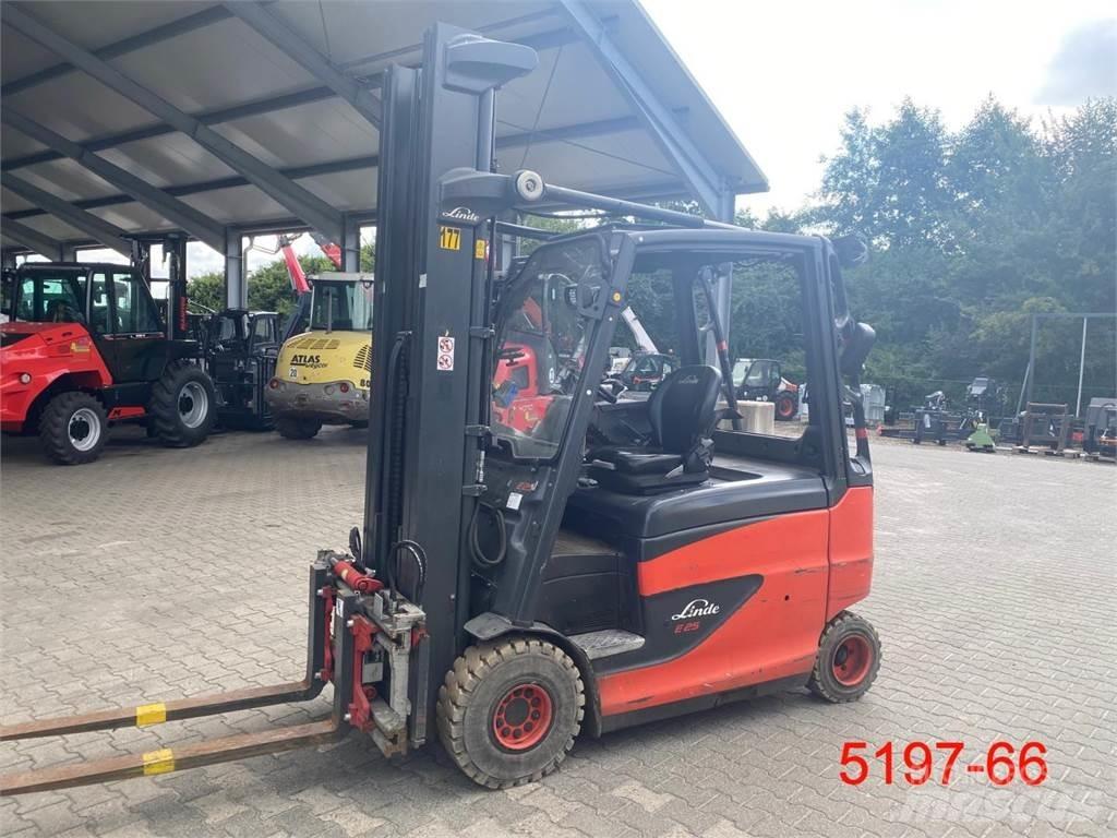 Linde E 25 HL - 01 600 El gaffeltrucks