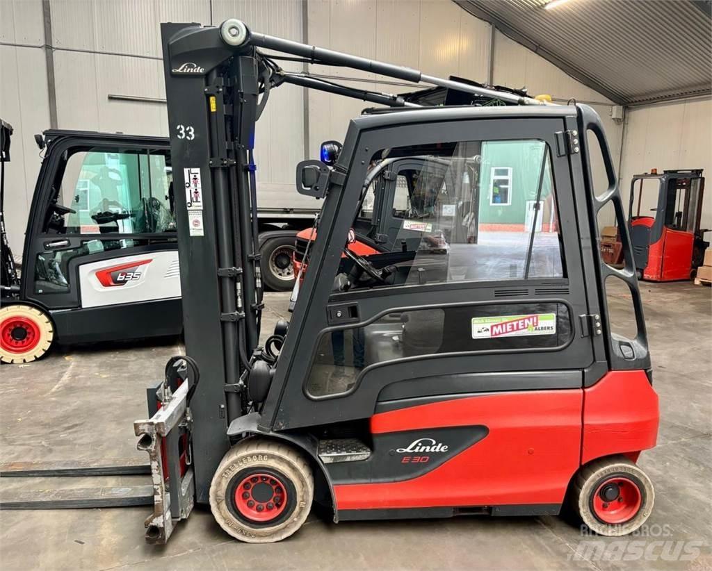 Linde E 30 - 01 El gaffeltrucks