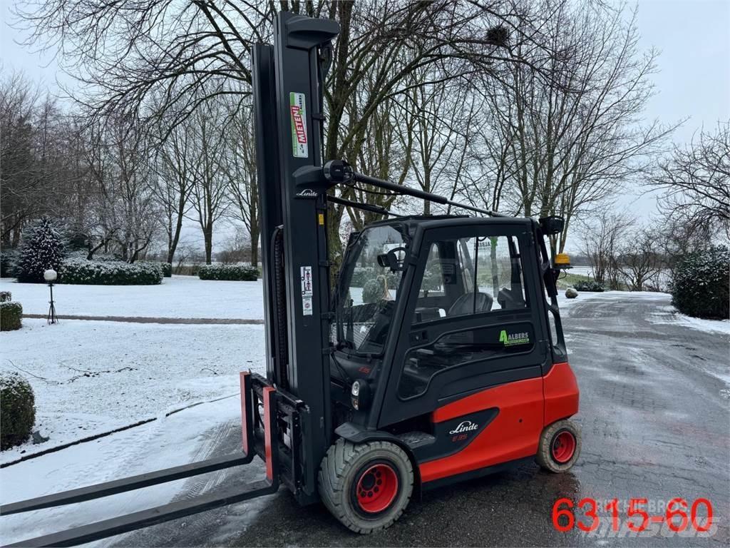 Linde E 35 L 01 El gaffeltrucks