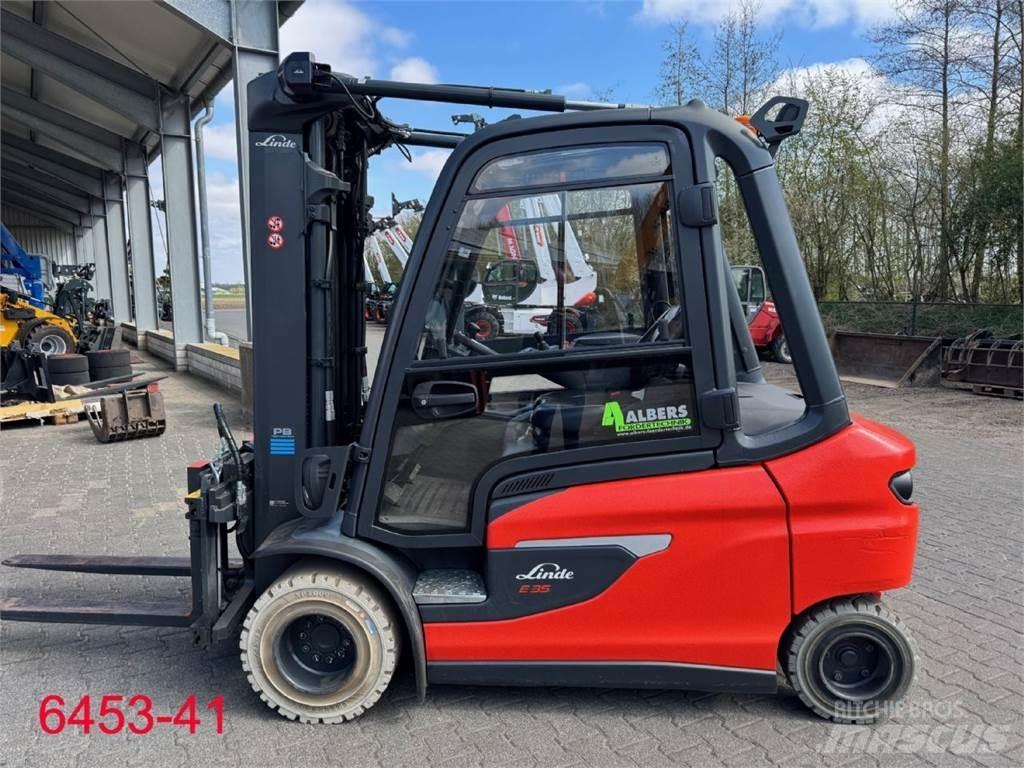 Linde E 35 L 01 El gaffeltrucks