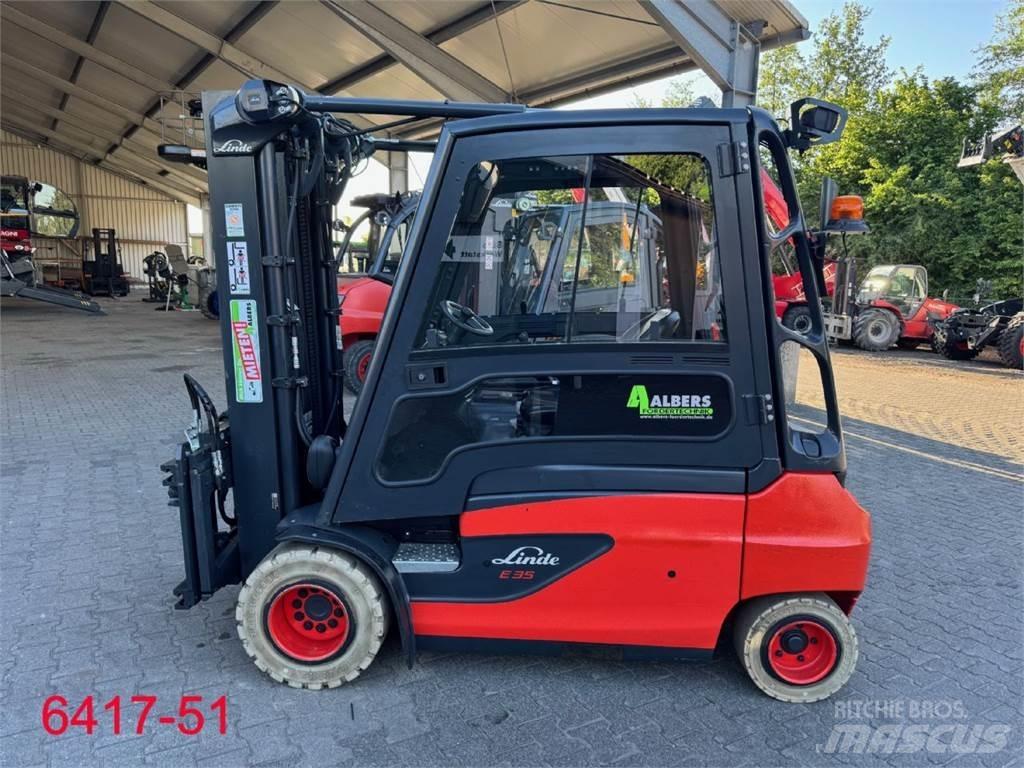 Linde E 35 L 01 El gaffeltrucks