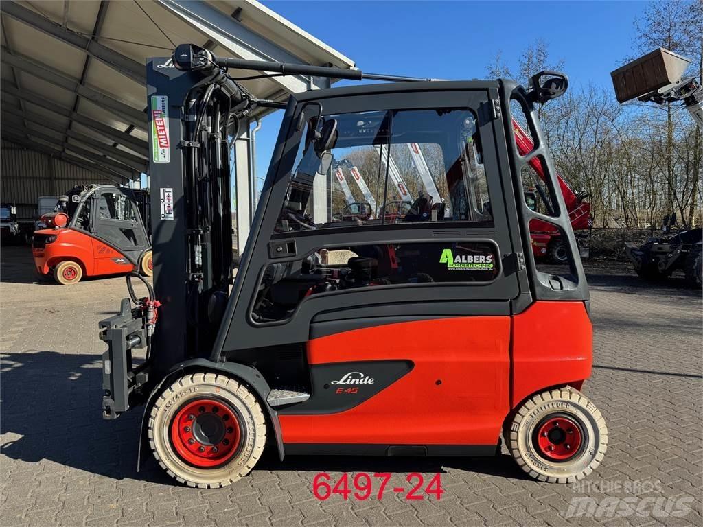Linde E 45 HL 600 El gaffeltrucks