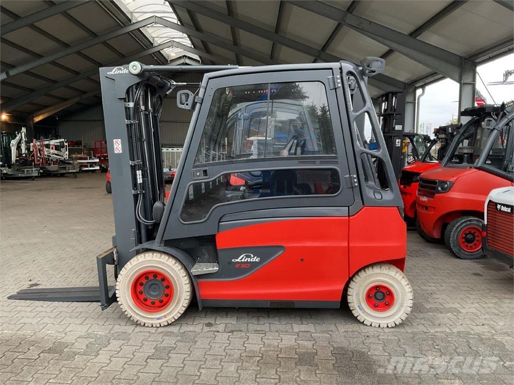 Linde E 50 HL 01 El gaffeltrucks