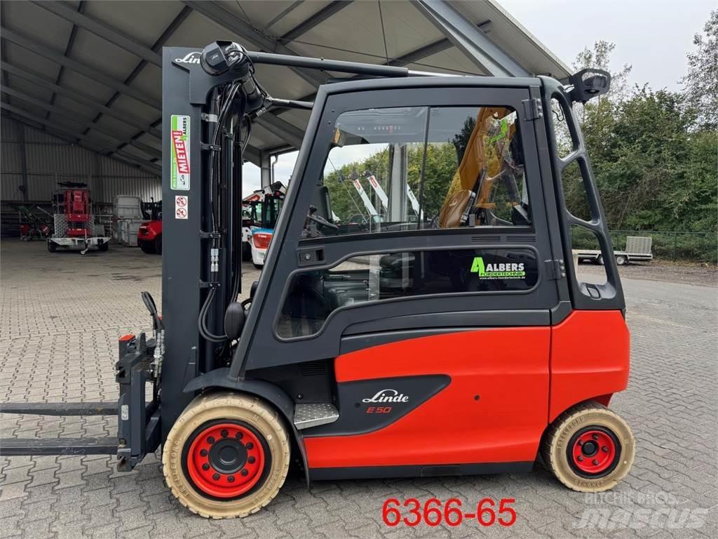 Linde E 50 HL - 01 / 600 El gaffeltrucks