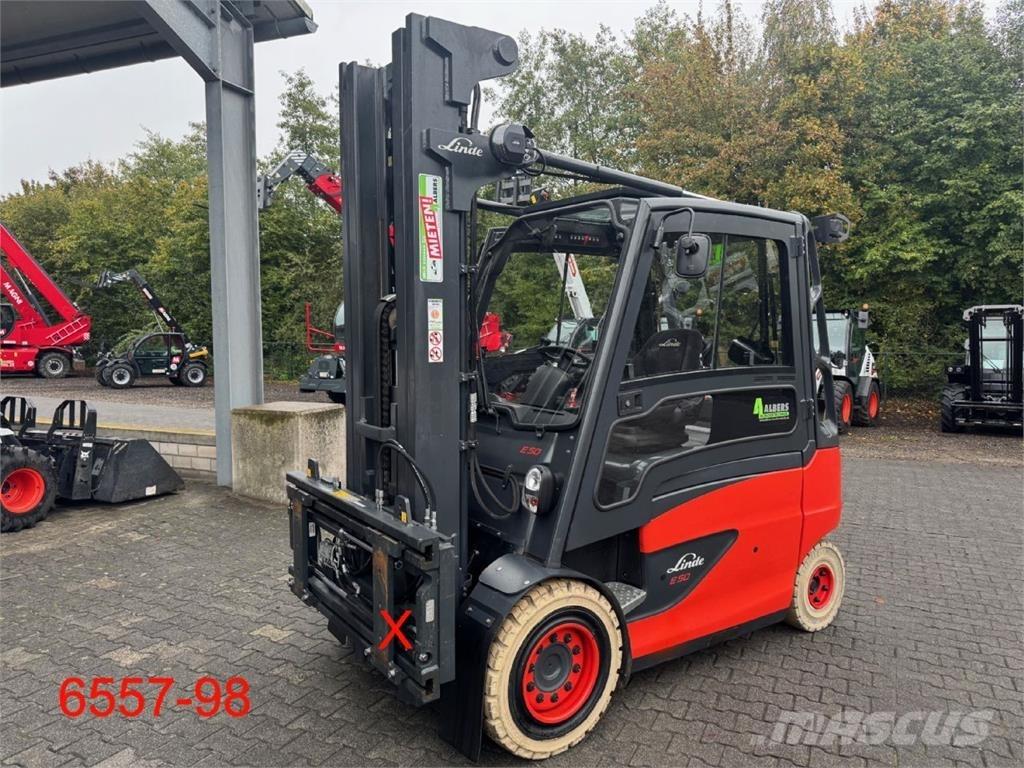 Linde E 50 HL 01 600 El gaffeltrucks