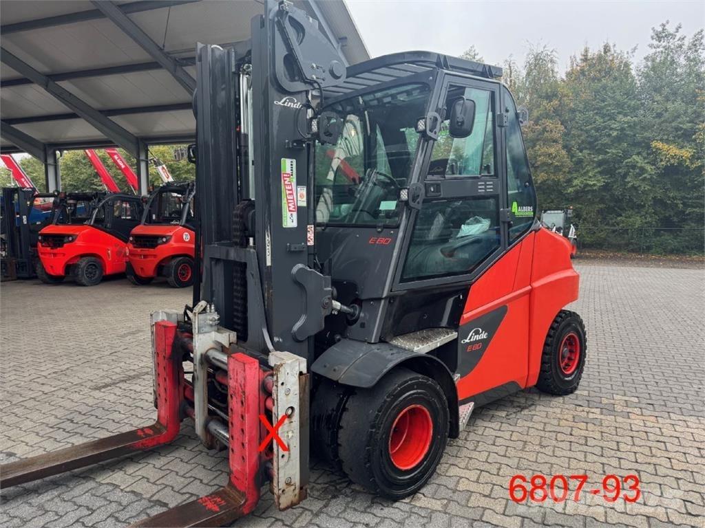 Linde E 80-01 / 900 El gaffeltrucks