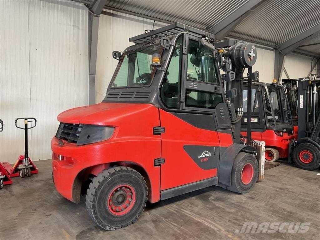 Linde E 80-01 / 900 El gaffeltrucks