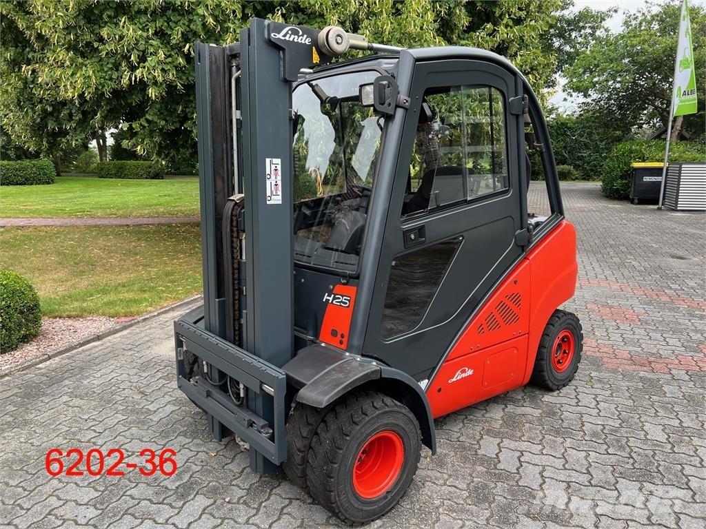 Linde H 25 D 01 Diesel gaffeltrucks