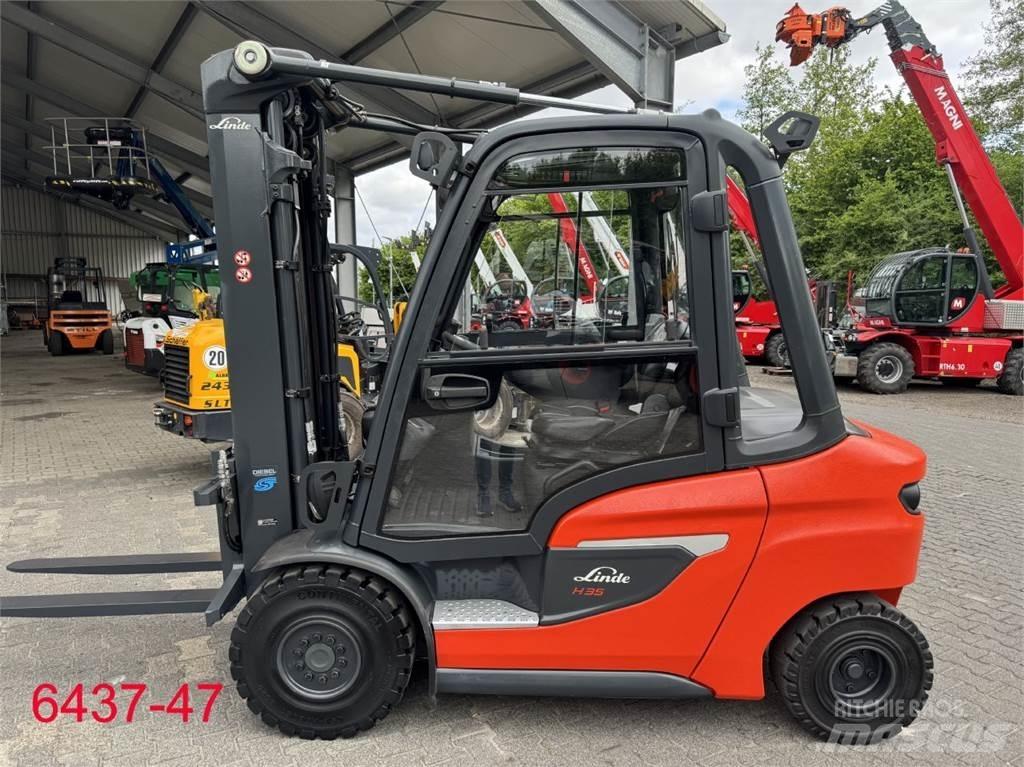 Linde H 35 D Diesel gaffeltrucks