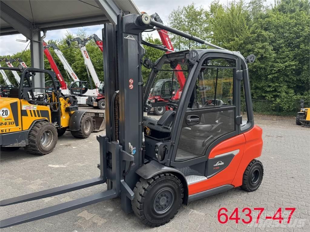 Linde H 35 D Diesel gaffeltrucks