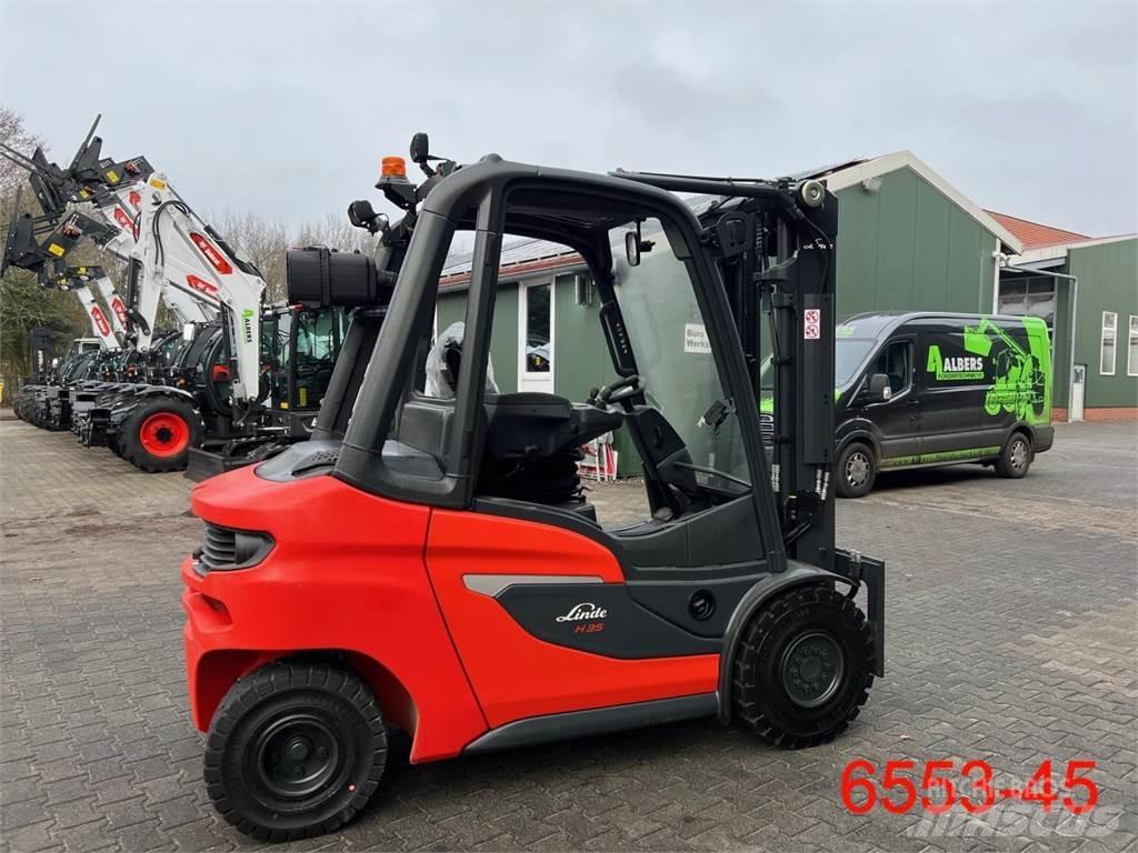 Linde H 35 D 01 Diesel gaffeltrucks