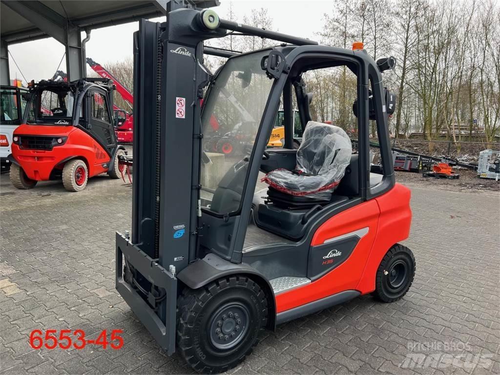 Linde H 35 D 01 Diesel gaffeltrucks
