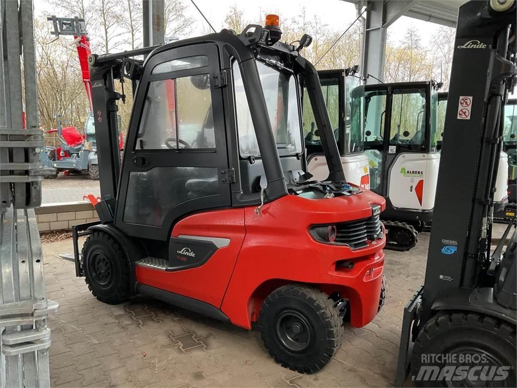 Linde H 35 T 01 LPG gaffeltrucks