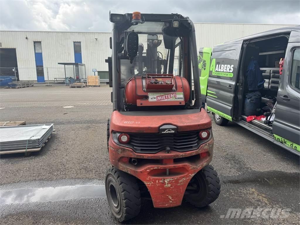 Linde H 35 T 01 LPG gaffeltrucks
