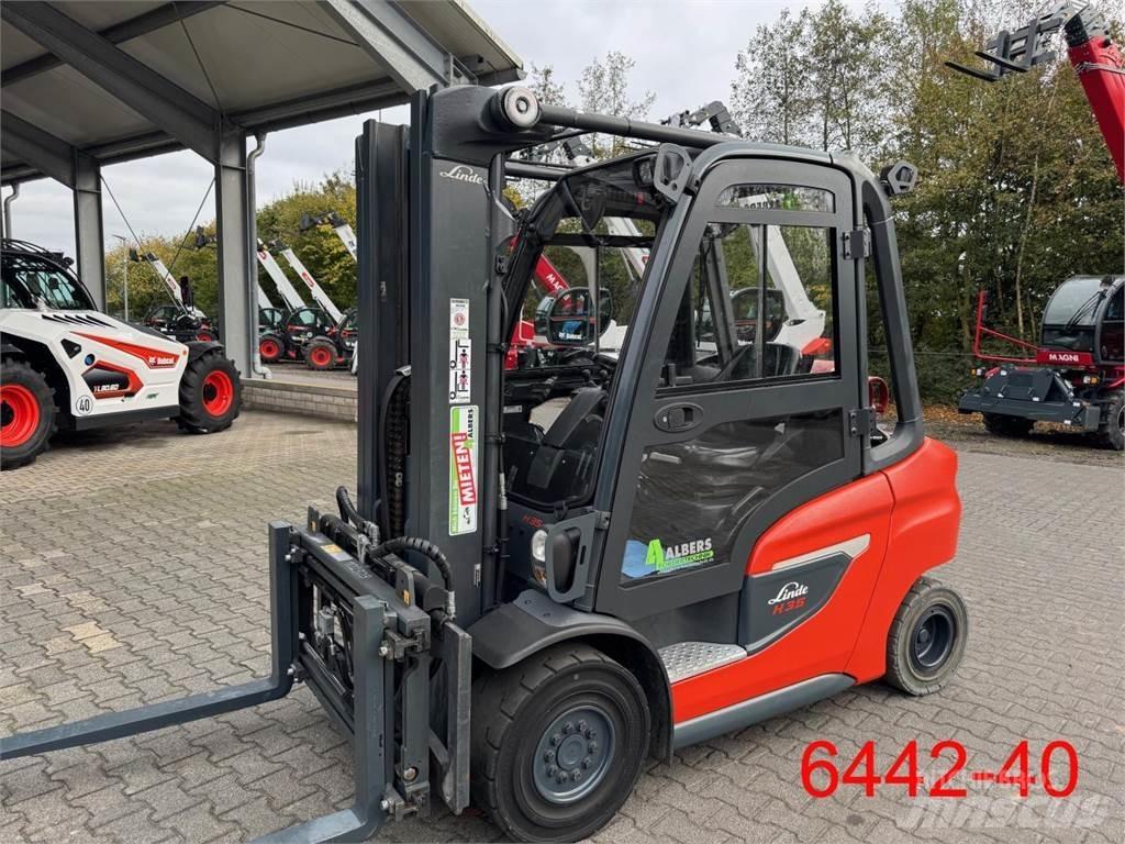 Linde H 35 T 01 LPG gaffeltrucks