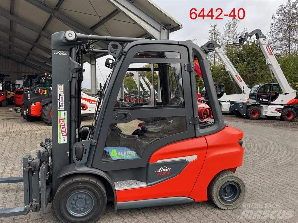 Linde H 35 T 01 LPG gaffeltrucks
