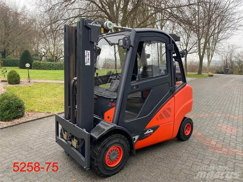 Linde H 35 T 02 LPG gaffeltrucks