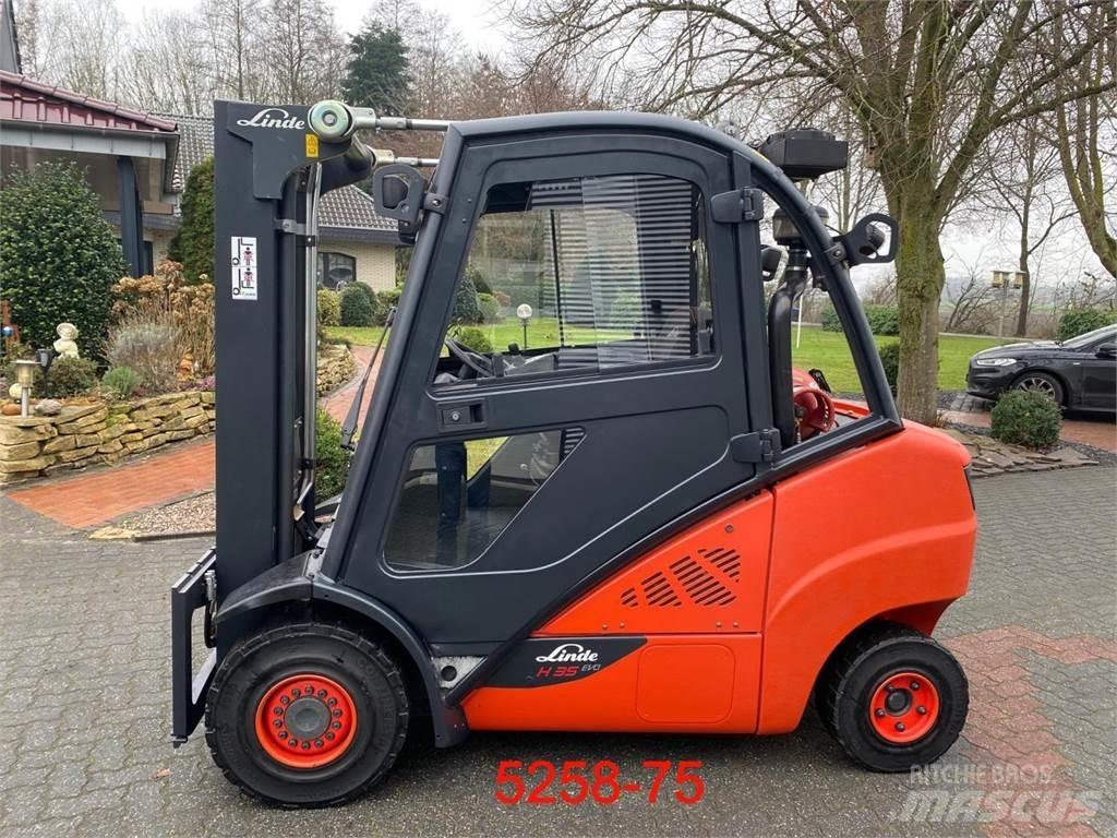 Linde H 35 T 02 LPG gaffeltrucks