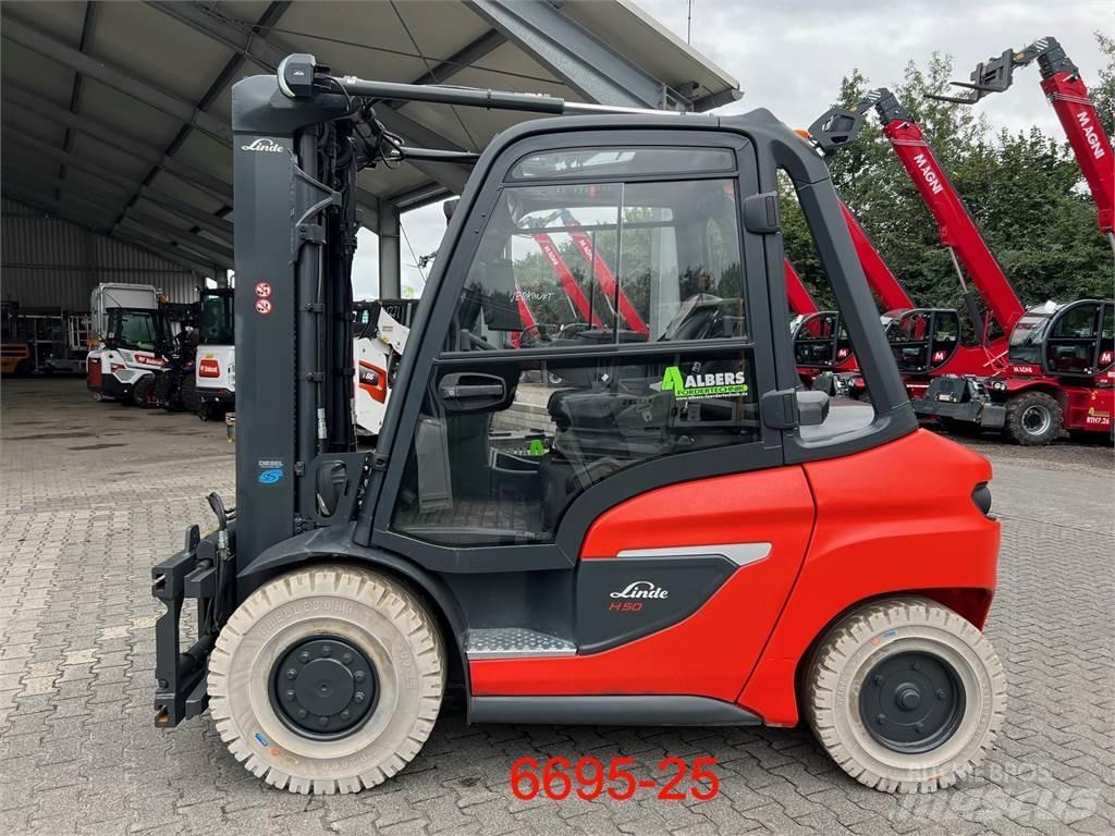 Linde H 50 D Diesel gaffeltrucks