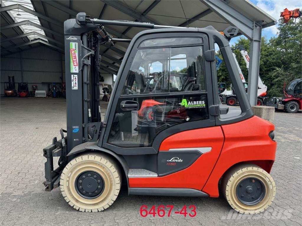 Linde H 50 D Diesel gaffeltrucks