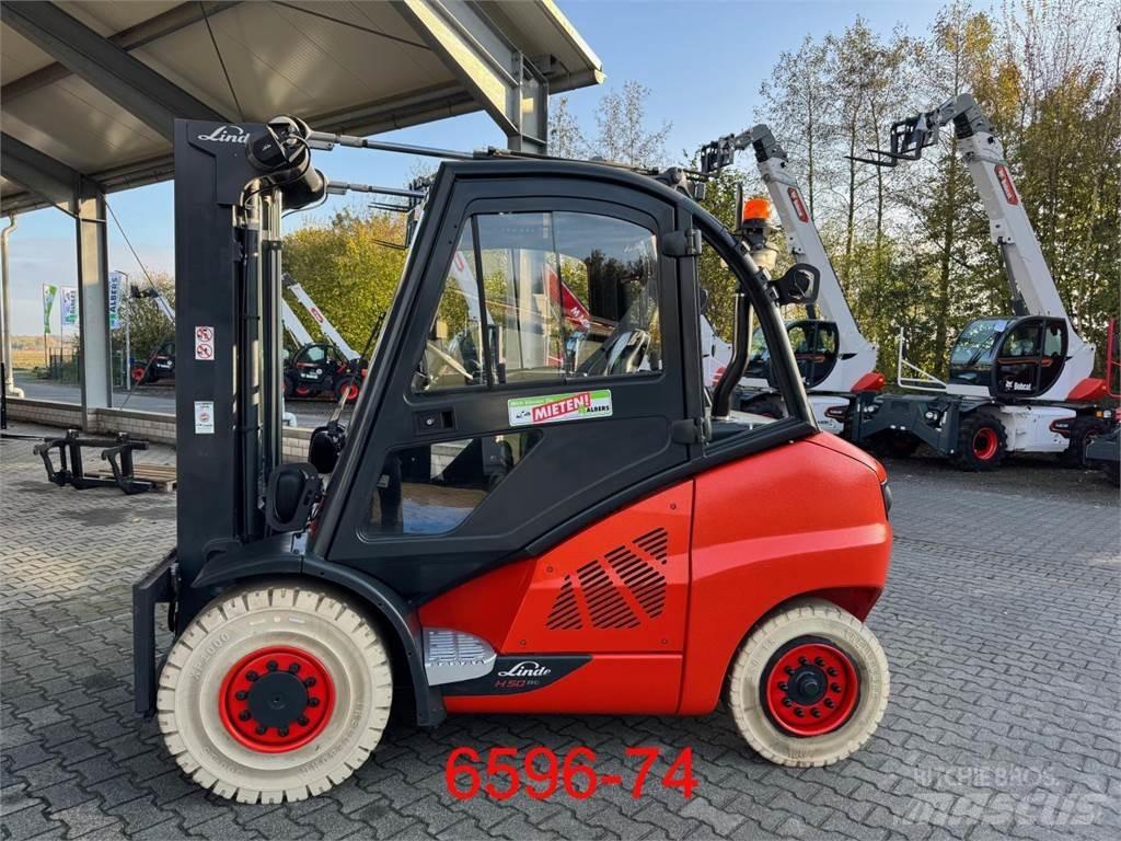 Linde H 50 D 02 Diesel gaffeltrucks