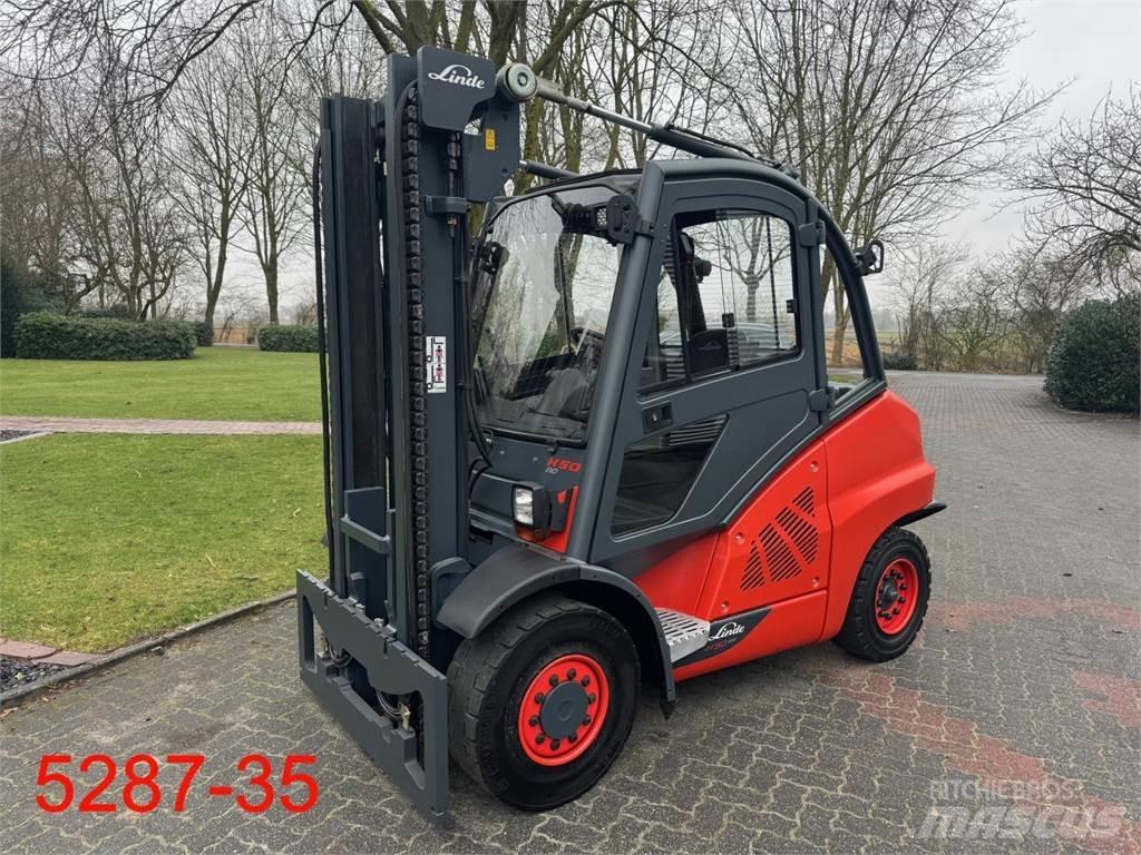 Linde H 50 D 02 600 Diesel gaffeltrucks