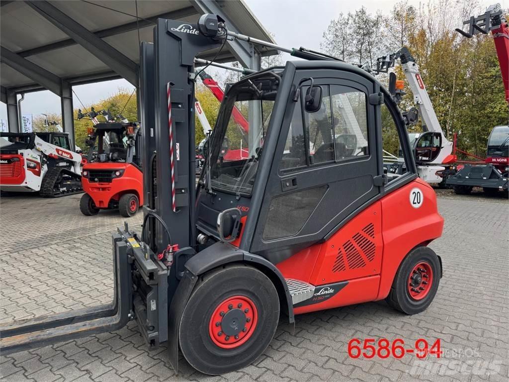 Linde H 50 D - 02 / 600 Diesel gaffeltrucks