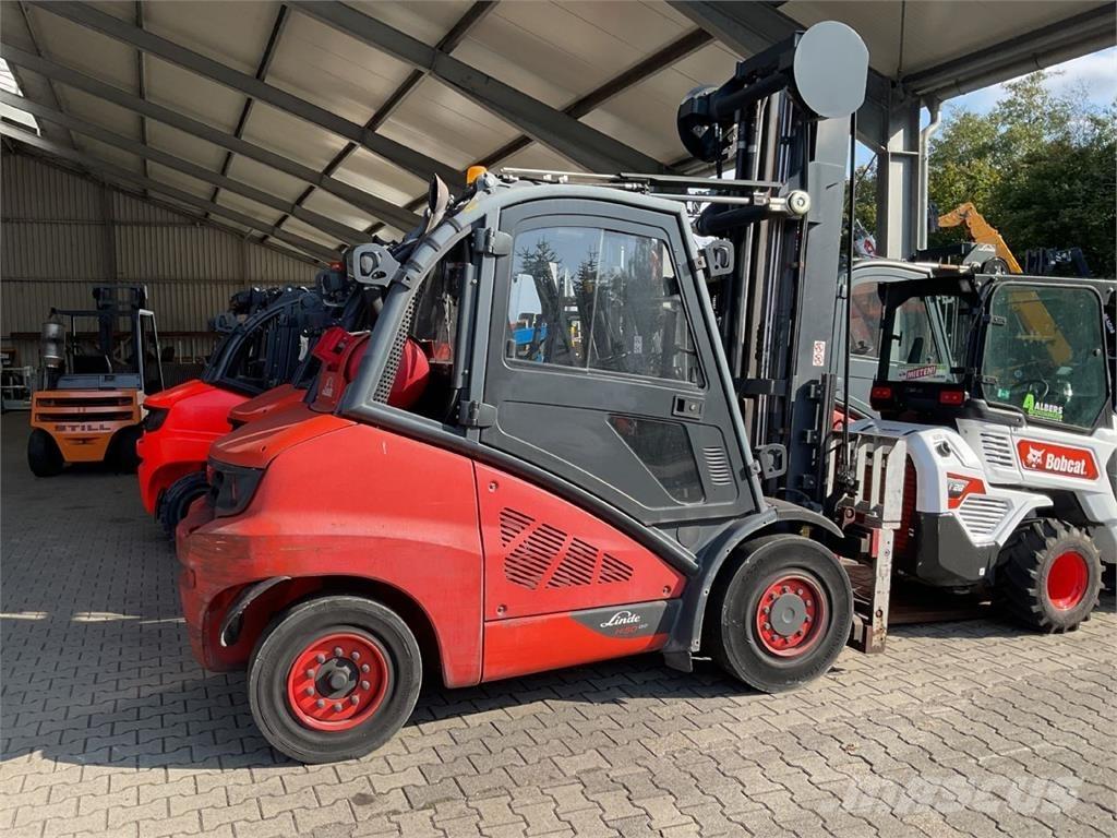 Linde H 50 T 02 600 LPG gaffeltrucks