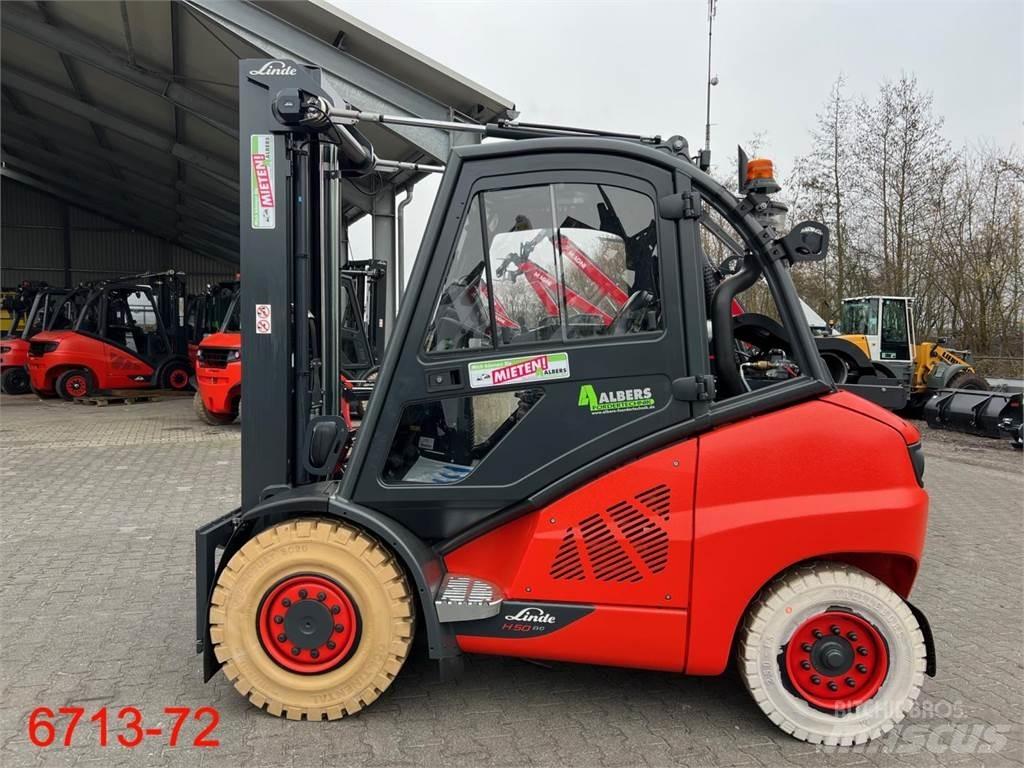 Linde H 50 T - 02 EVO LPG gaffeltrucks