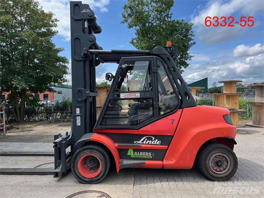 Linde H 80 D 02 900 Diesel gaffeltrucks