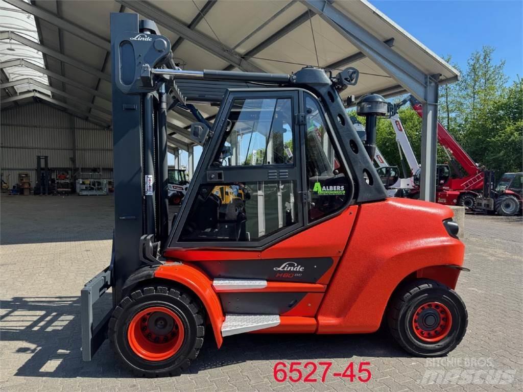 Linde H 80 D 03 / 900 Diesel gaffeltrucks