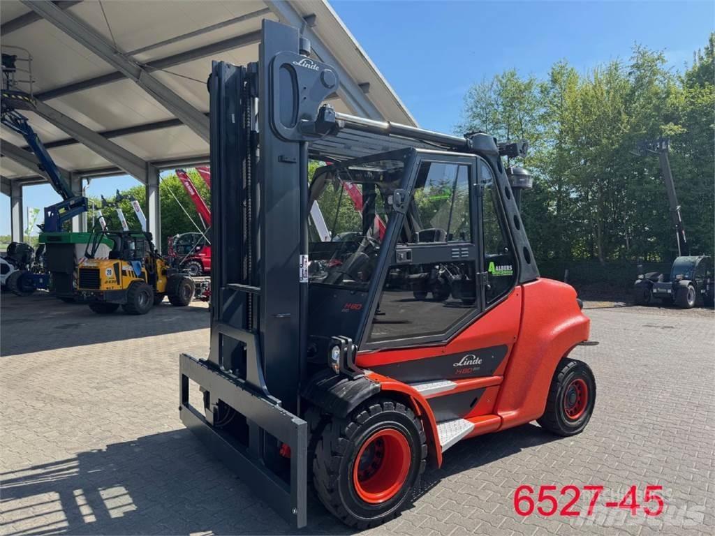 Linde H 80 D 03 / 900 Diesel gaffeltrucks