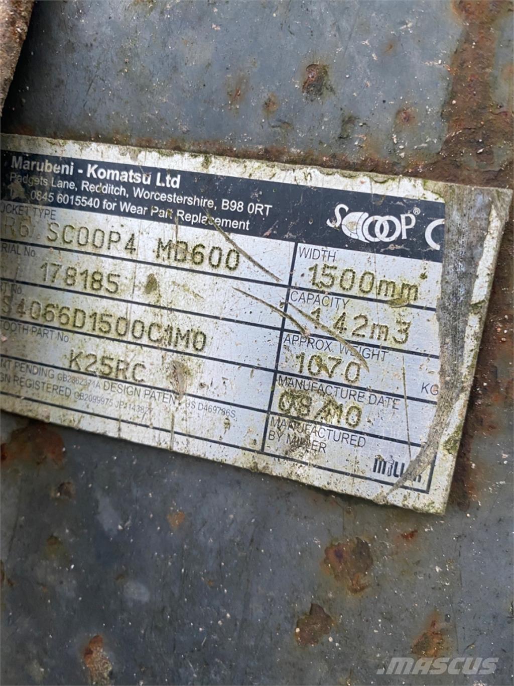  1500mm Skovle