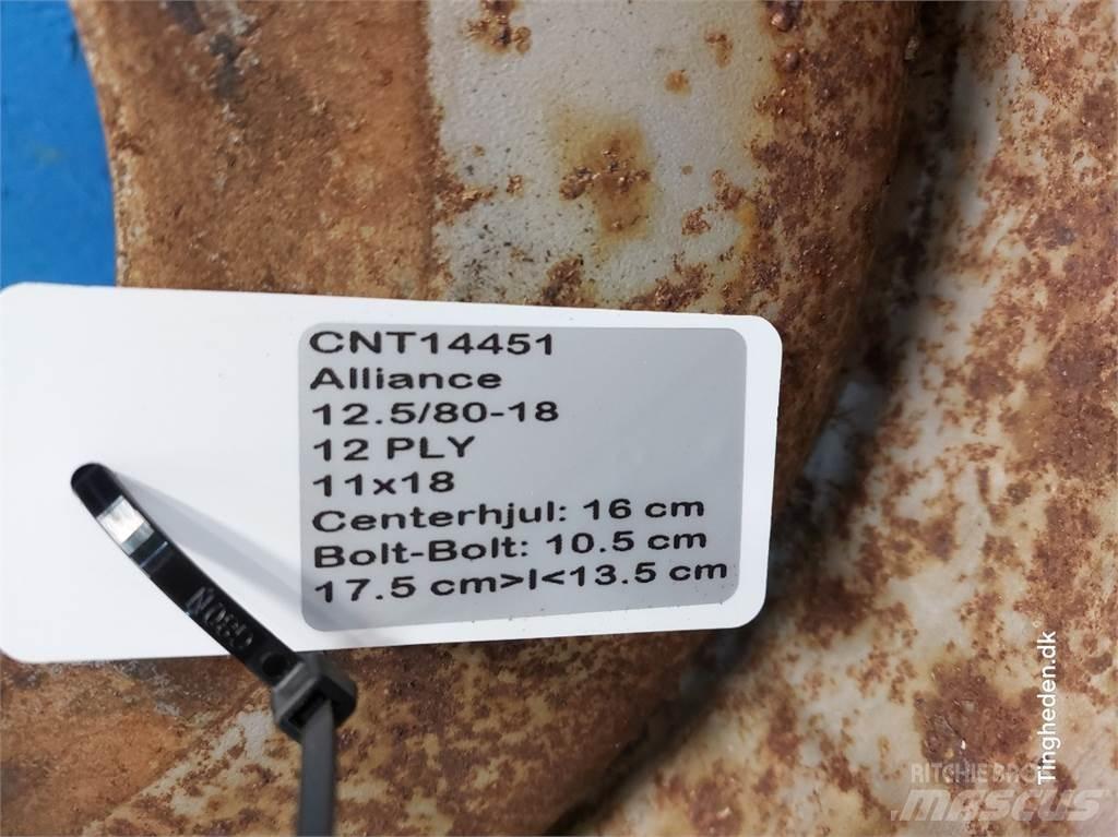  18 12.5/80-18 Hjul, Dæk og Fælge