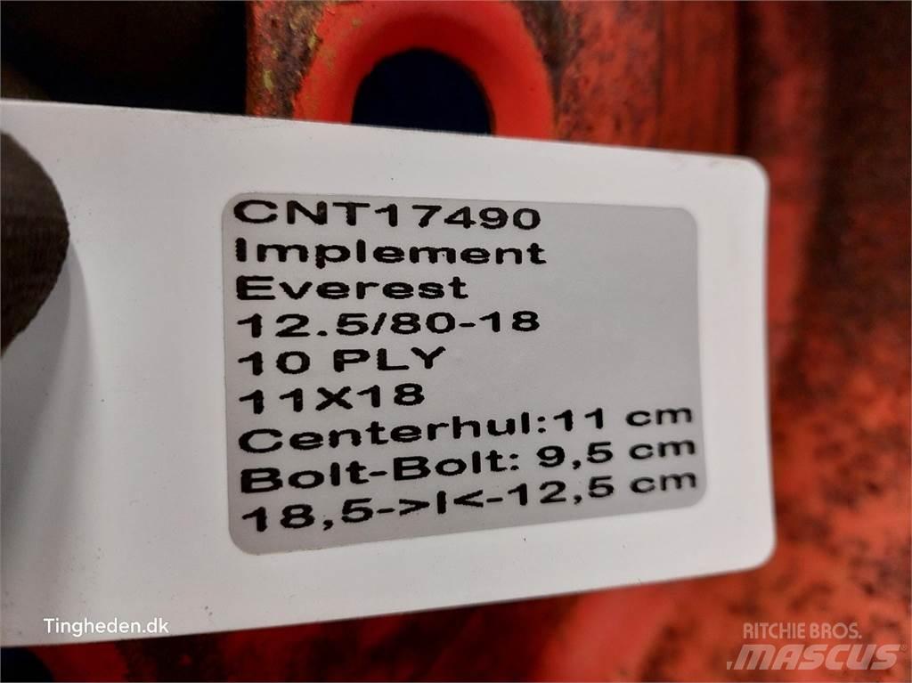  18 12.5/80-18 Hjul, Dæk og Fælge