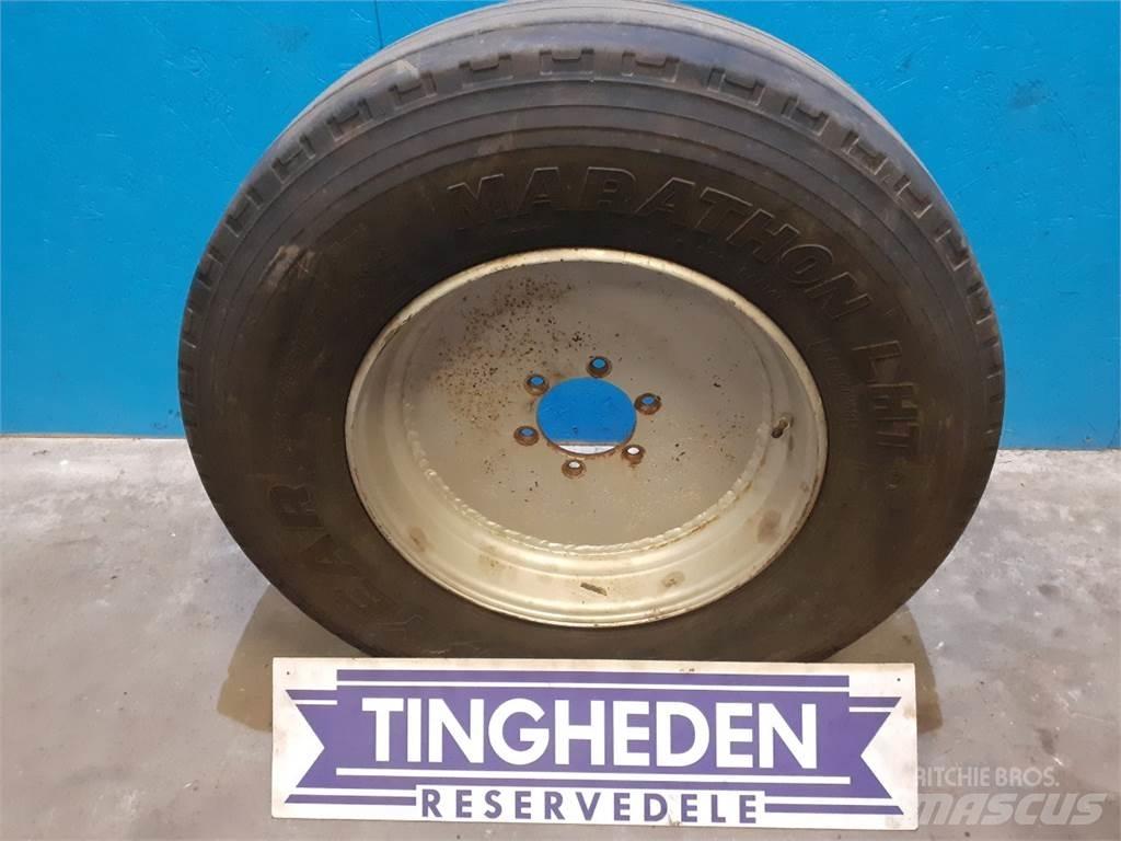 19.5 285/70R19.5 Hjul, Dæk og Fælge