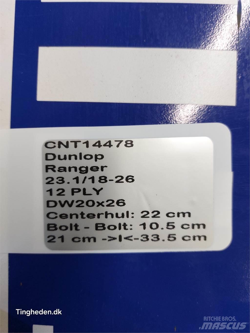  26 23.1/18-26 Hjul, Dæk og Fælge