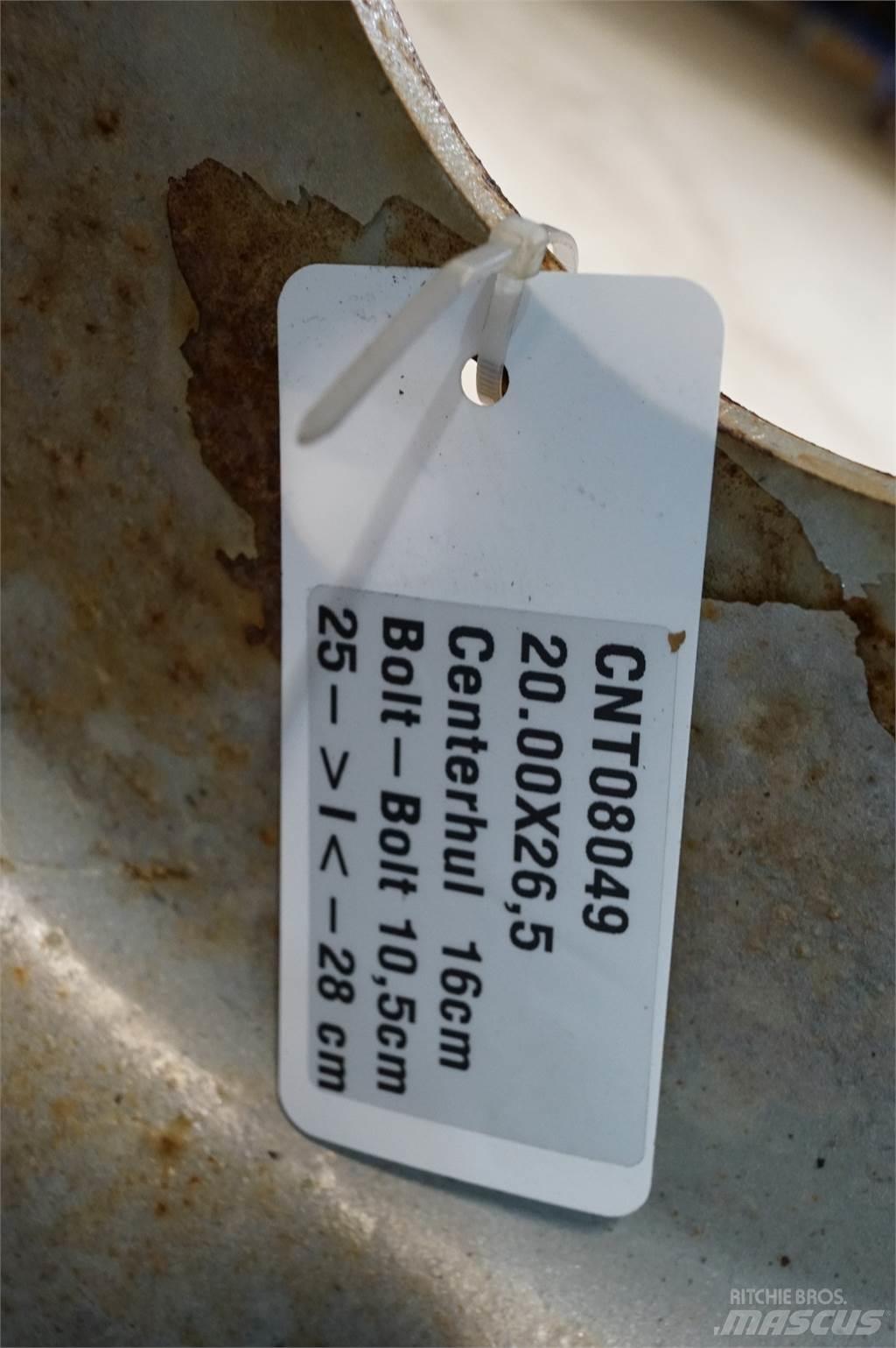  26.5 20.00X26.5 Hjul, Dæk og Fælge