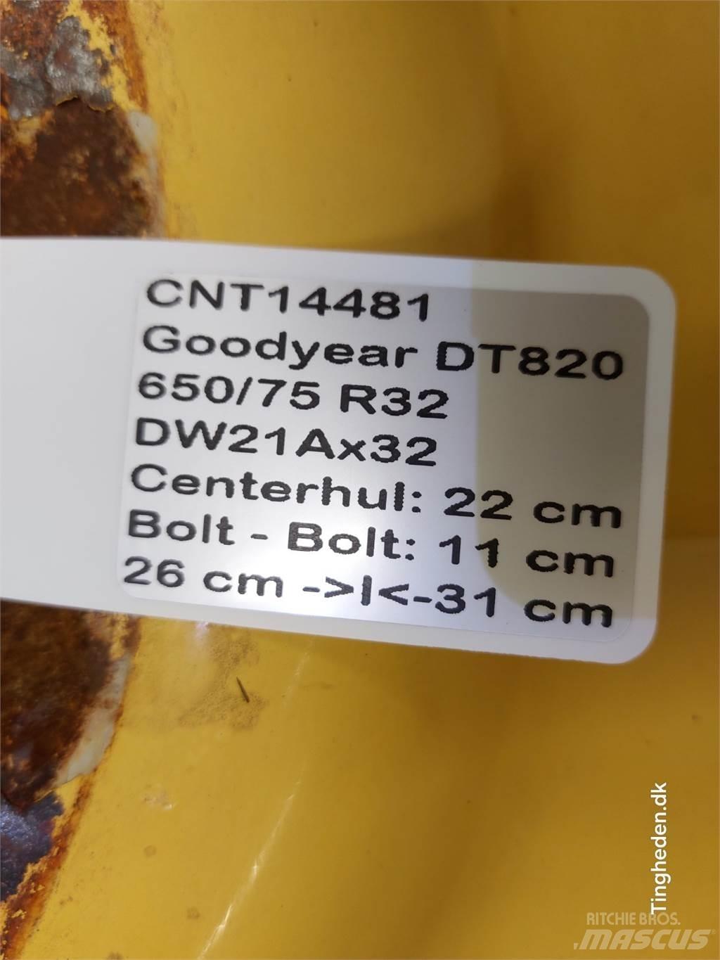  32 650/75 R32 Hjul, Dæk og Fælge