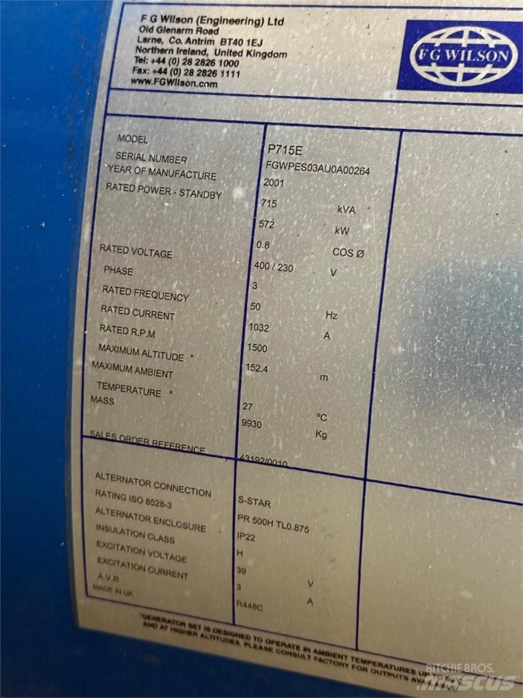  715kva Entreprenør - Andet