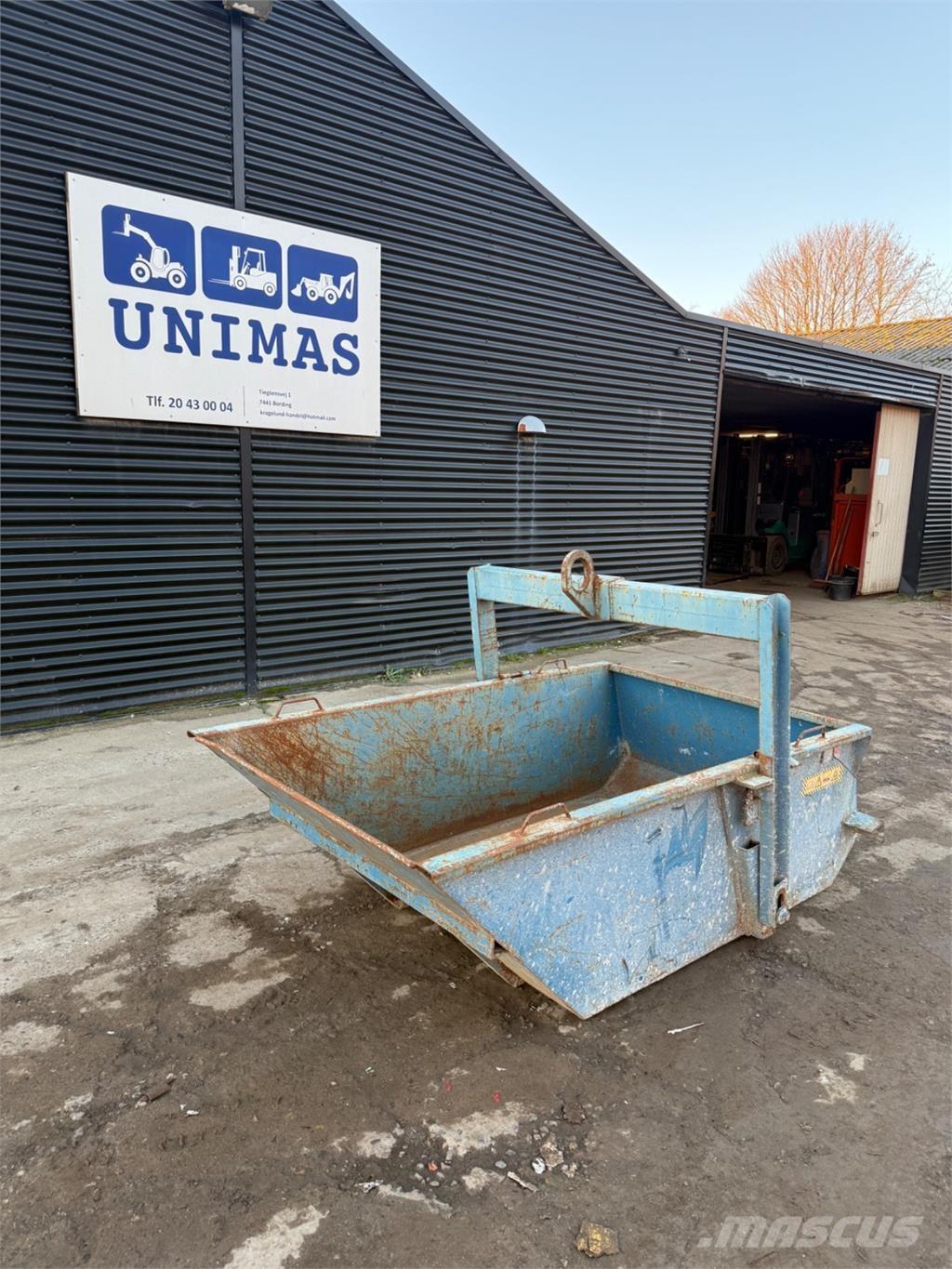  Betonspand Krandele og udstyr