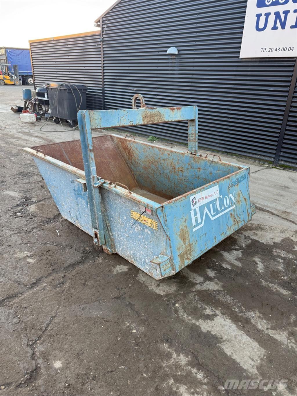  Betonspand Krandele og udstyr