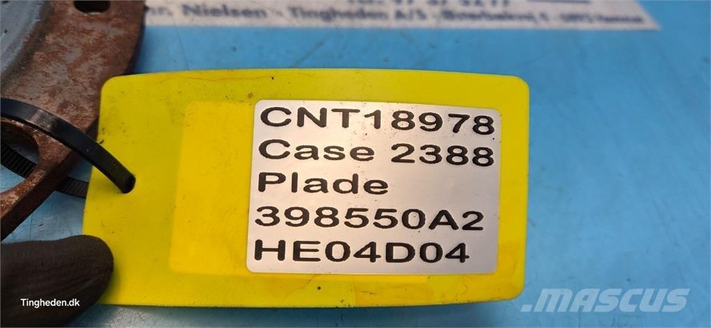 CASE 2388 Tilbehør til mejetærskere