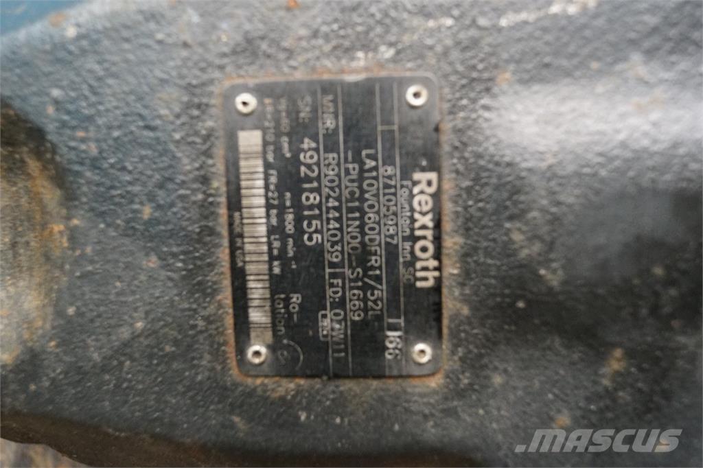 CASE 8010 Hydraulik