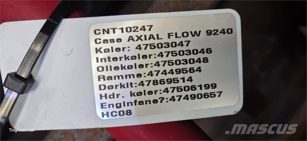 CASE 9240 Radiatorer