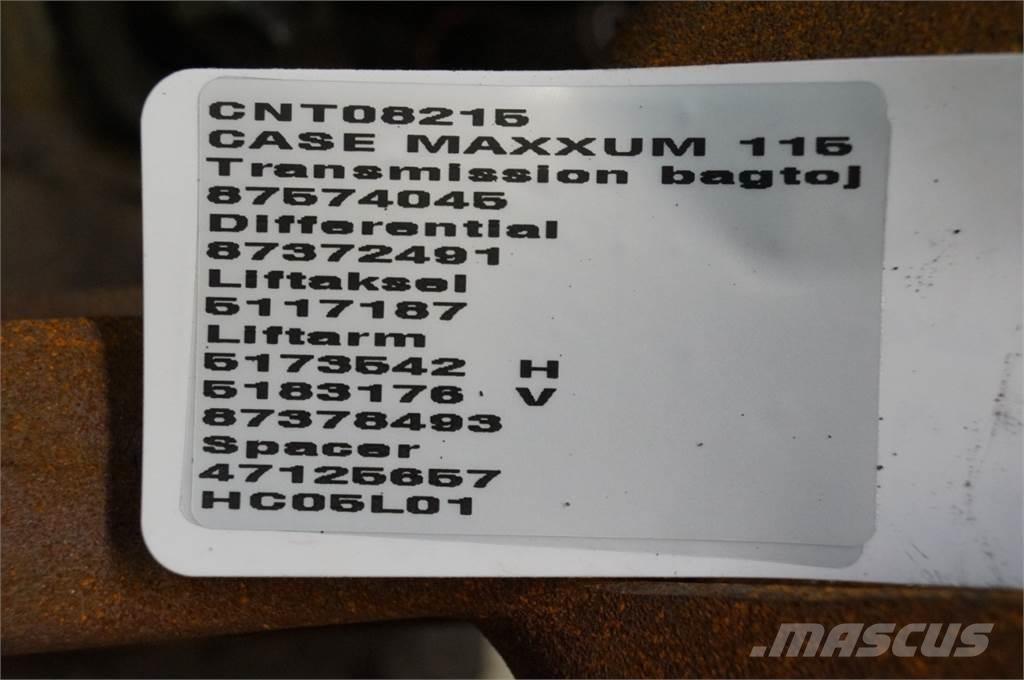 CASE Maxxum 115 Gear