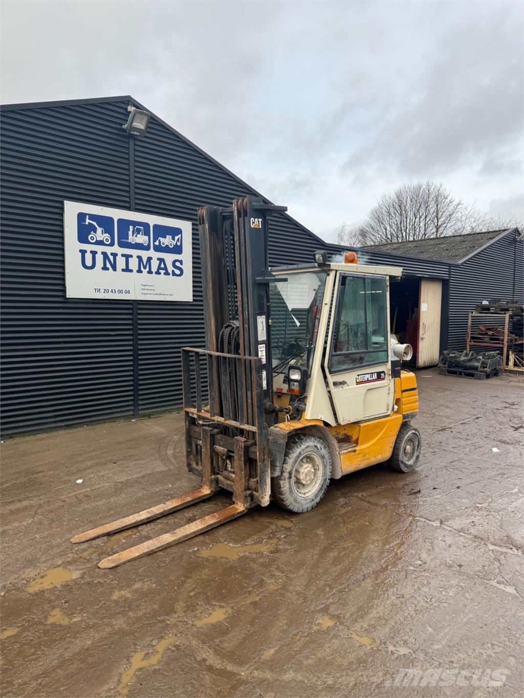 CAT GP25 LPG gaffeltrucks