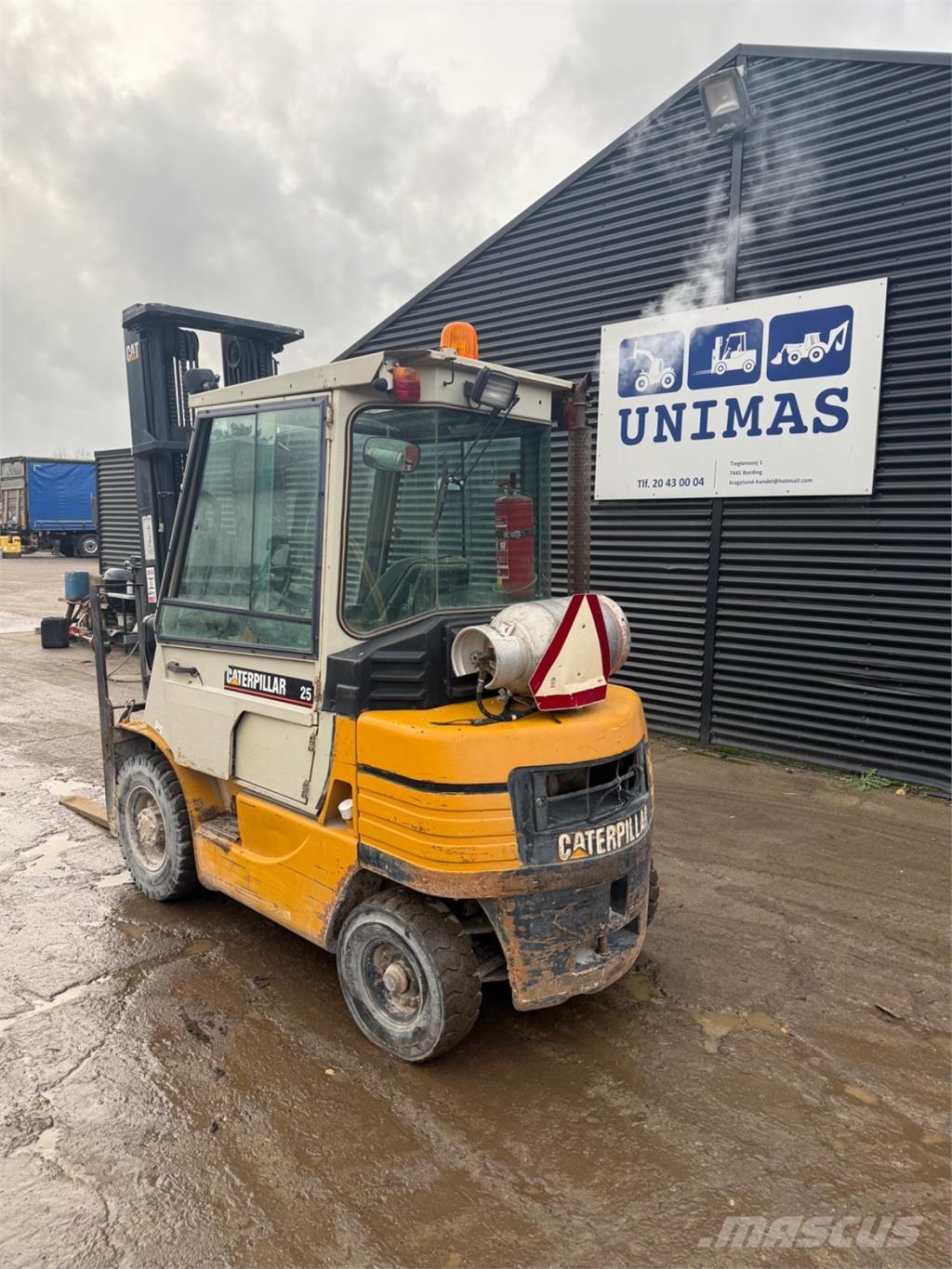 CAT GP25 LPG gaffeltrucks